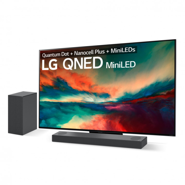 TV LG QNED 4K serie 86 de 65'' + Barra de Sonido S75Q GRATIS valorada en 549€